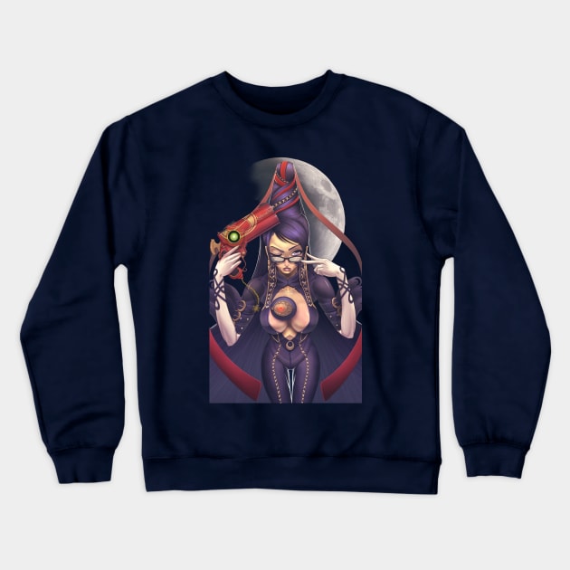 Bayonetta Crewneck Sweatshirt by DasGnomo